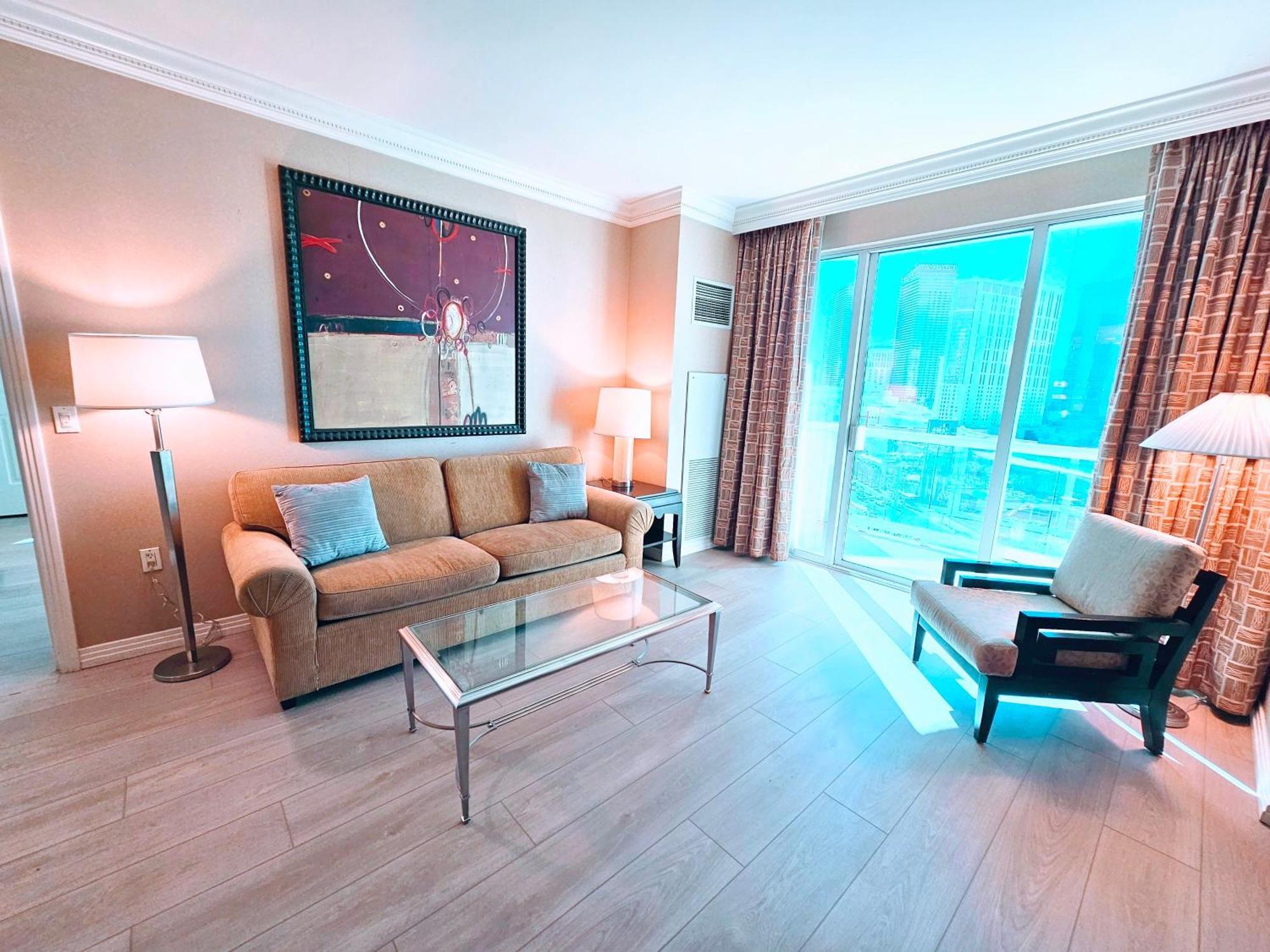 Strip & Sphere View - Separate Living Room - 2 Full Bath - Full Kitchen - Balcony - 900 Sqft - Mgm Signature Las Vegas Dış mekan fotoğraf